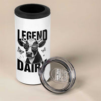 Legend Dairy 4 in 1 Can Cooler Tumbler Funny Farmer Milk Joke Cow