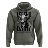 Legend Dairy Hoodie Funny Farmer Milk Joke Cow - Wonder Print Shop