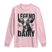 Legend Dairy Long Sleeve Shirt Funny Farmer Milk Joke Cow - Wonder Print Shop