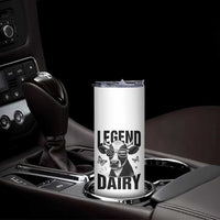 Legend Dairy Skinny Tumbler Funny Farmer Milk Joke Cow
