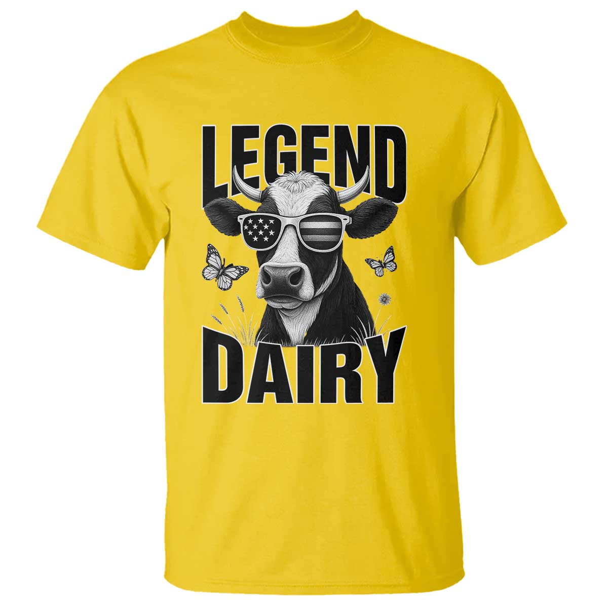 Legend Dairy T Shirt Funny Farmer Milk Joke Cow - Wonder Print Shop