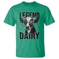 Legend Dairy T Shirt Funny Farmer Milk Joke Cow - Wonder Print Shop