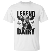 Legend Dairy T Shirt Funny Farmer Milk Joke Cow - Wonder Print Shop