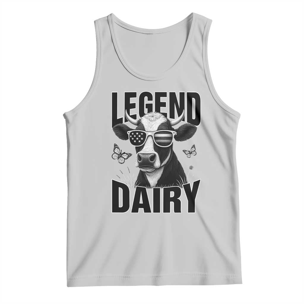 Legend Dairy Tank Top Funny Farmer Milk Joke Cow - Wonder Print Shop