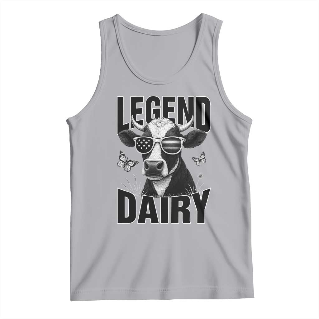 Legend Dairy Tank Top Funny Farmer Milk Joke Cow - Wonder Print Shop