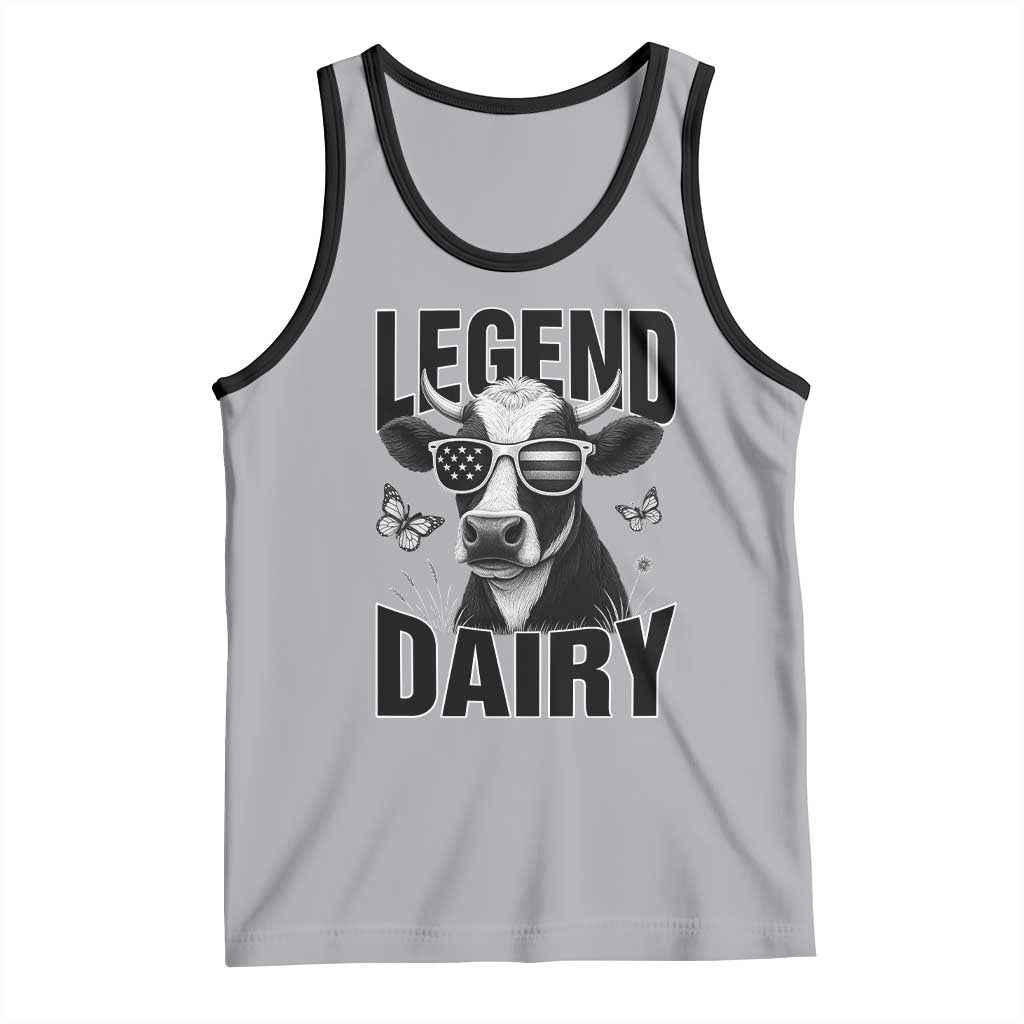 Legend Dairy Tank Top Funny Farmer Milk Joke Cow - Wonder Print Shop