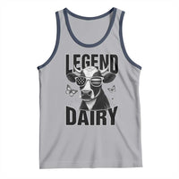 Legend Dairy Tank Top Funny Farmer Milk Joke Cow - Wonder Print Shop