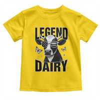 Legend Dairy Toddler T Shirt Funny Farmer Milk Joke Cow - Wonder Print Shop