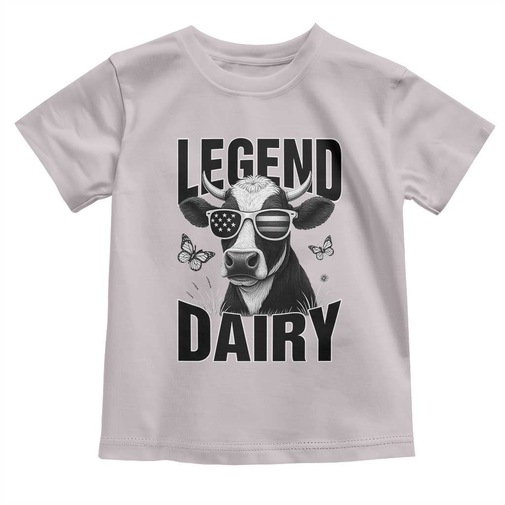 Legend Dairy Toddler T Shirt Funny Farmer Milk Joke Cow - Wonder Print Shop