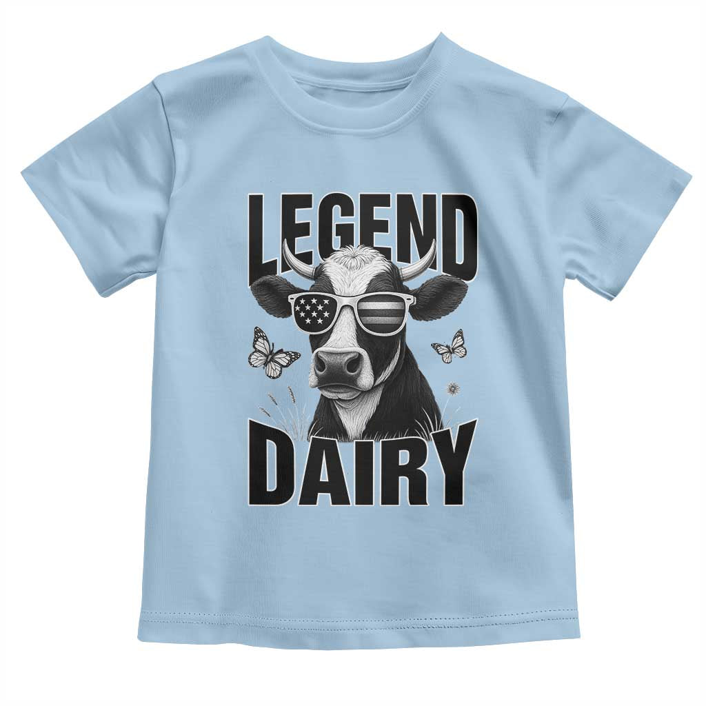 Legend Dairy Toddler T Shirt Funny Farmer Milk Joke Cow - Wonder Print Shop