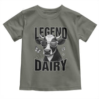 Legend Dairy Toddler T Shirt Funny Farmer Milk Joke Cow - Wonder Print Shop