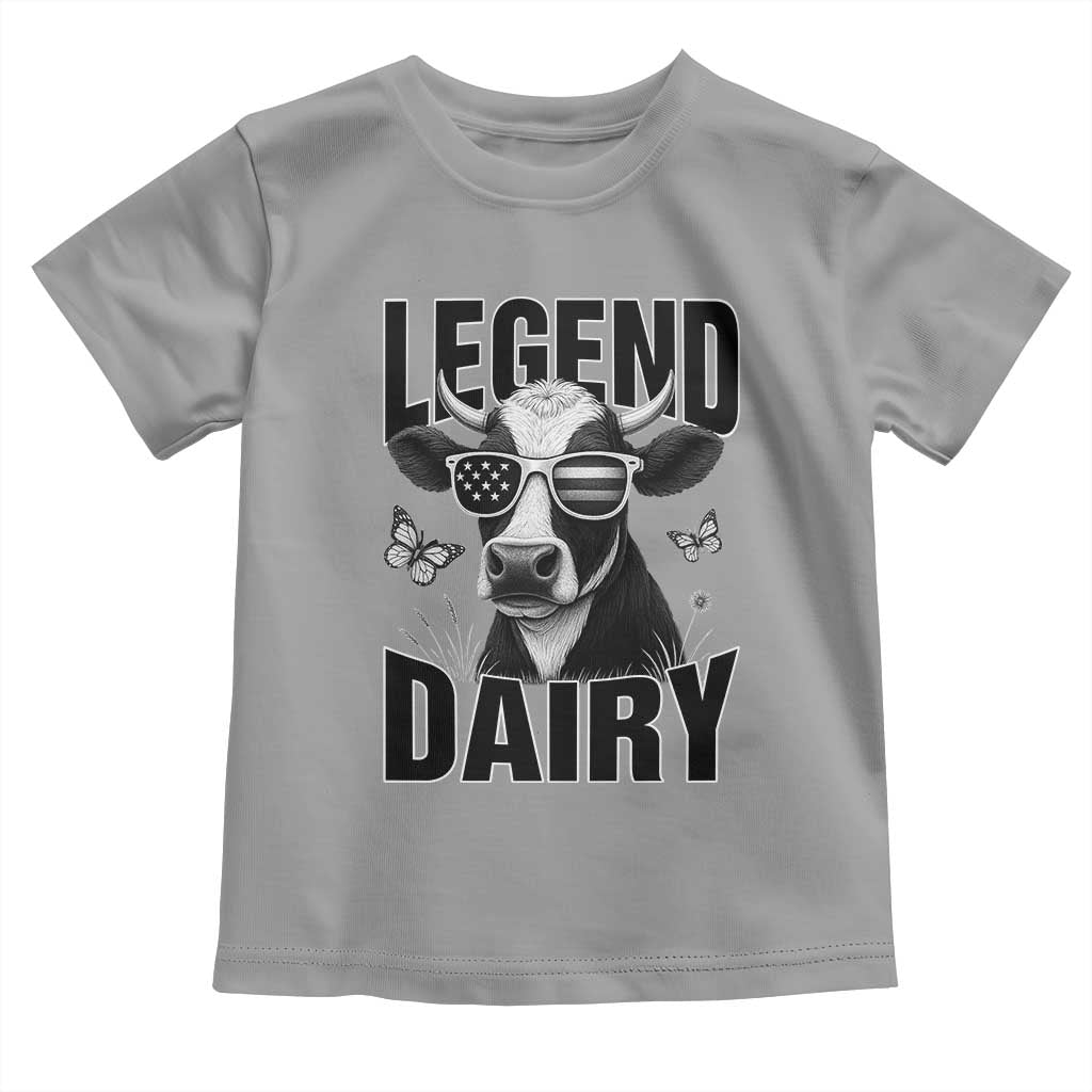 Legend Dairy Toddler T Shirt Funny Farmer Milk Joke Cow - Wonder Print Shop