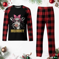 Legend Dairy Mommy Plaid Pajama Set Funny Farmer Milk Joke Cow Mothers Day - Wonder Print Shop