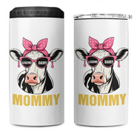 Legend Dairy Mommy 4 in 1 Can Cooler Tumbler Funny Farmer Milk Joke Cow Mothers Day
