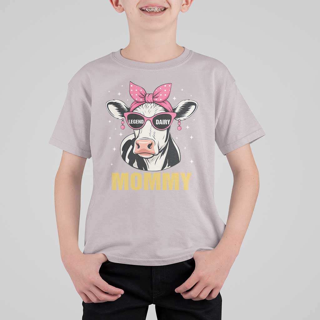 Legend Dairy Mommy T Shirt For Kid Funny Farmer Milk Joke Cow Mothers Day - Wonder Print Shop