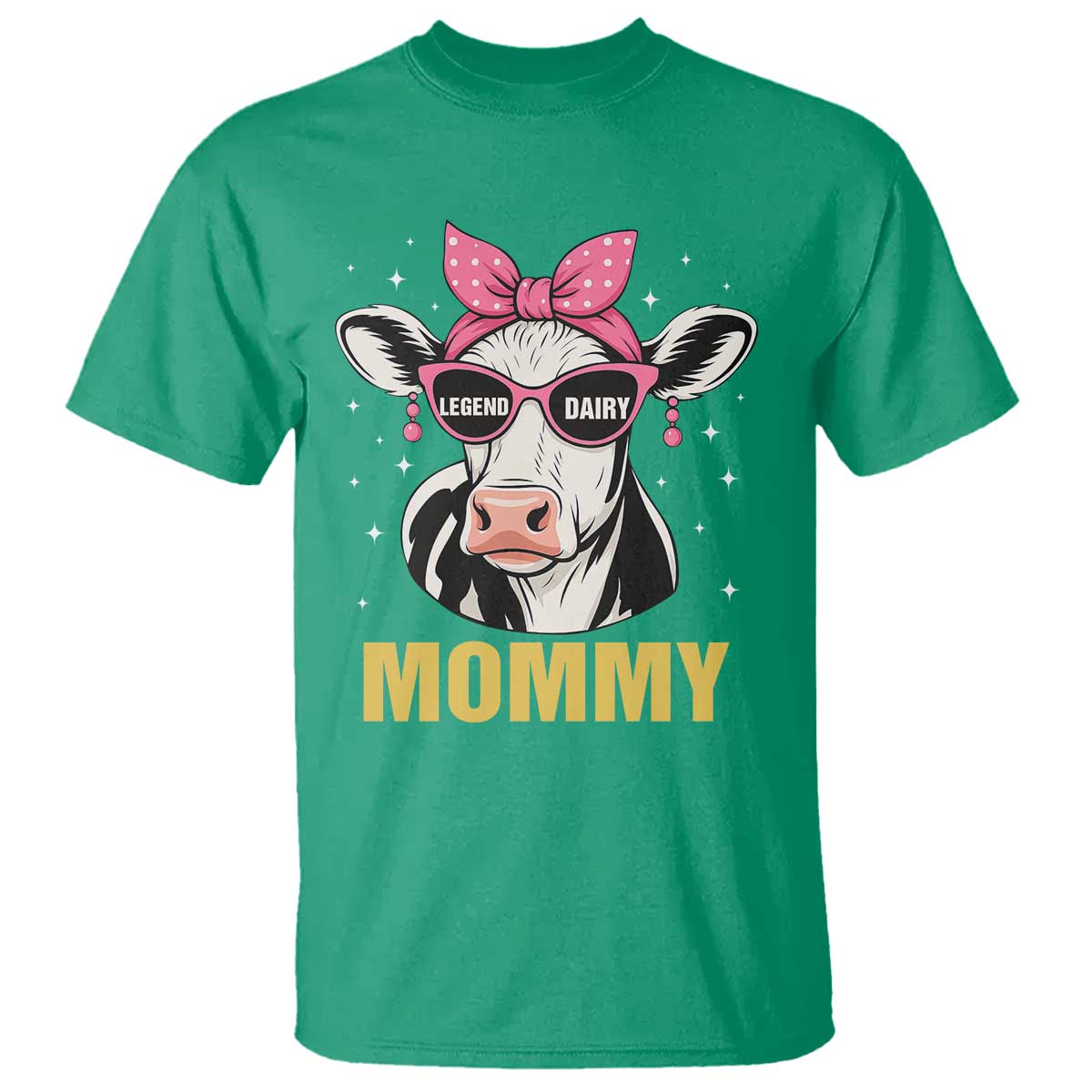 Legend Dairy Mommy T Shirt Funny Farmer Milk Joke Cow Mothers Day - Wonder Print Shop