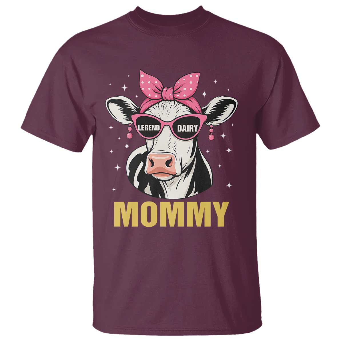 Legend Dairy Mommy T Shirt Funny Farmer Milk Joke Cow Mothers Day - Wonder Print Shop