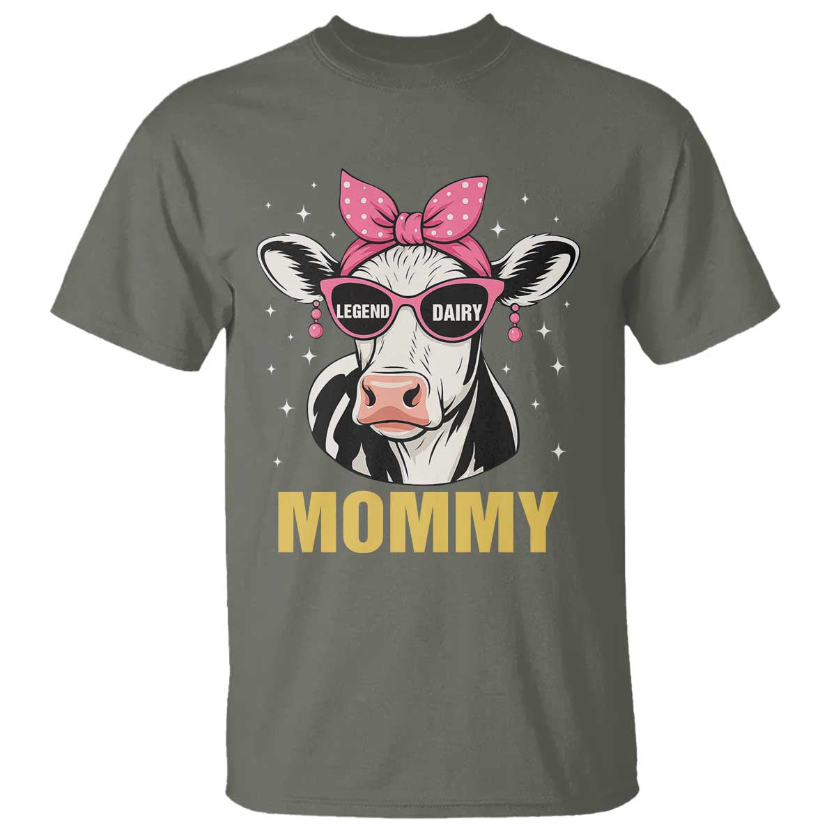 Legend Dairy Mommy T Shirt Funny Farmer Milk Joke Cow Mothers Day - Wonder Print Shop
