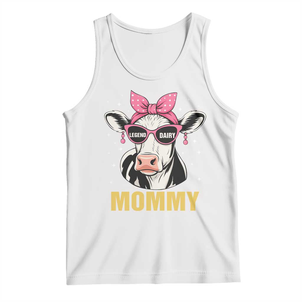Legend Dairy Mommy Tank Top Funny Farmer Milk Joke Cow Mothers Day - Wonder Print Shop