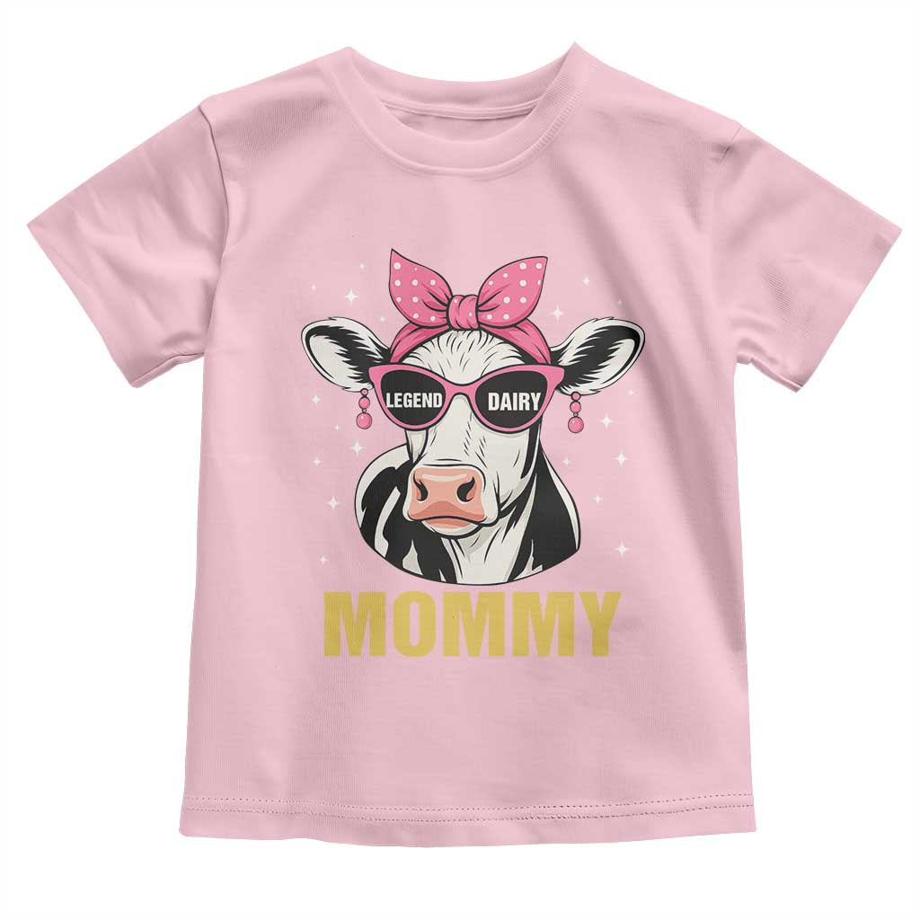 Legend Dairy Mommy Toddler T Shirt Funny Farmer Milk Joke Cow Mothers Day - Wonder Print Shop