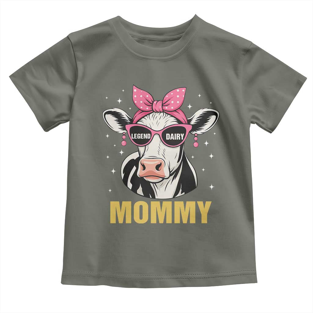 Legend Dairy Mommy Toddler T Shirt Funny Farmer Milk Joke Cow Mothers Day - Wonder Print Shop