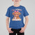 Easily Distracted By Cow And Coffee T Shirt For Kid Funny Highland Cow - Wonder Print Shop