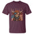 Funny Highland Cow T Shirt USA Flag Patriotic Cow Farmer - Wonder Print Shop