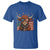 Funny Highland Cow T Shirt USA Flag Patriotic Cow Farmer - Wonder Print Shop