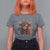 Funny Highland Cow T Shirt For Women USA Flag Patriotic Cow Farmer - Wonder Print Shop