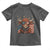 Funny Highland Cow Toddler T Shirt USA Flag Patriotic Cow Farmer - Wonder Print Shop
