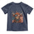 Funny Highland Cow Toddler T Shirt USA Flag Patriotic Cow Farmer - Wonder Print Shop