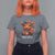 Funny Highland Cow Patriotic T Shirt For Women Moo Rica USA Flag Cow Farmer - Wonder Print Shop