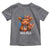 Funny Highland Cow Patriotic Toddler T Shirt Moo Rica USA Flag Cow Farmer - Wonder Print Shop