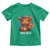 Funny Highland Cow Patriotic Toddler T Shirt Moo Rica USA Flag Cow Farmer - Wonder Print Shop