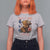 Just A Little Moody T Shirt For Women Funny Sarcasm Highland Cow - Wonder Print Shop