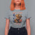 Just A Little Moody T Shirt For Women Funny Sarcasm Highland Cow - Wonder Print Shop