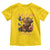 Just A Little Moody Toddler T Shirt Funny Sarcasm Highland Cow - Wonder Print Shop