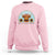 Just A Little Moody Sweatshirt Funny Sarcasm Highland Cattle - Wonder Print Shop
