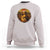 Chritsmas Mona Lisa Sweatshirt Funny Holiday Kitty Lover - Wonder Print Shop