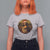 Chritsmas Mona Lisa T Shirt For Women Funny Holiday Kitty Lover - Wonder Print Shop