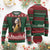 Funny Cat With A Pearl Earring Parody Art Ugly Christmas Sweater - Wonder Print Shop