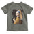 Funny Cat With A Pearl Earring Parody Art Toddler T Shirt - Wonder Print Shop