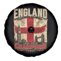 Vintage England Champions Spare Tire Cover Proud Football Fan Heritage