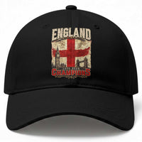 Vintage England Champions Baseball Cap Proud Football Fan Heritage