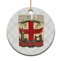 Vintage England Champions Ceramic Ornament Proud Football Fan Heritage