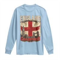 Vintage England Champions Long Sleeve Shirt Proud Football Fan Heritage