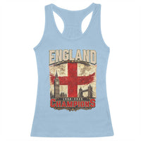 Vintage England Champions Racerback Tank Top Proud Football Fan Heritage