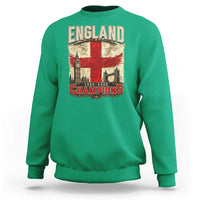 Vintage England Champions Sweatshirt Proud Football Fan Heritage