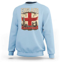 Vintage England Champions Sweatshirt Proud Football Fan Heritage