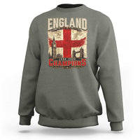 Vintage England Champions Sweatshirt Proud Football Fan Heritage